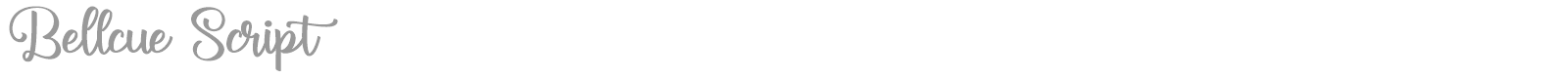 Bellcue Script font preview